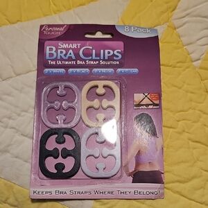 Personal Touch Bra Clips - Black, White, Nude